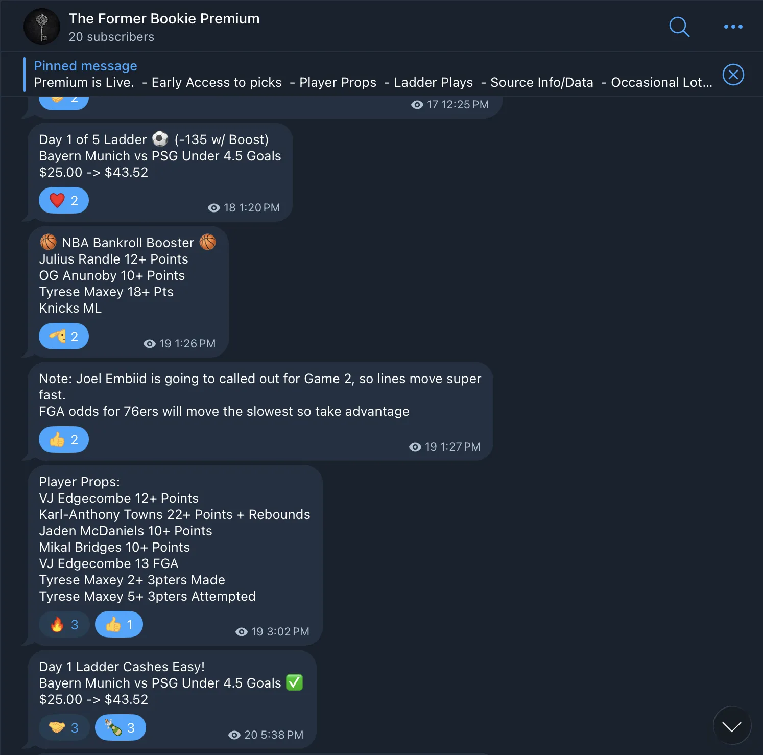 Results — 10 for 11